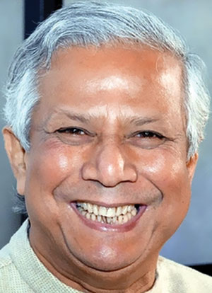Un incontro con Yunus