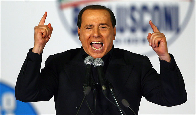 A cosa mira il Berlusconi urlatore