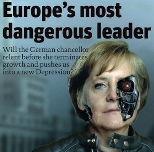 La Merkel e i tedeschi non sono nazisti