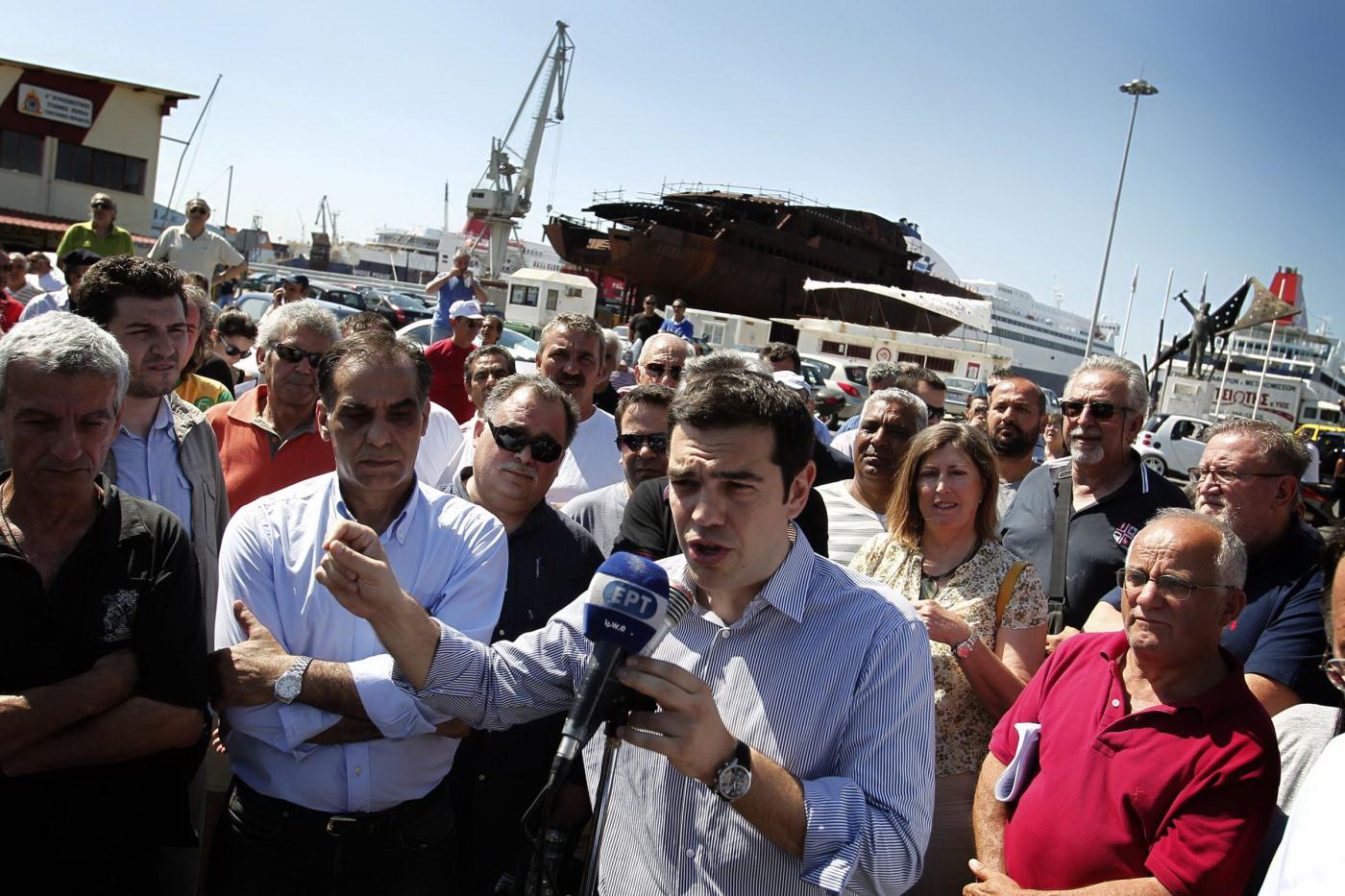 Tsipras: Solo Syriza può salvare la Grecia e l’euro