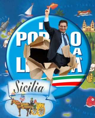 L'Infedele: la Sicilia spiana il Pdl e lancia Grillo. Vince Crocetta