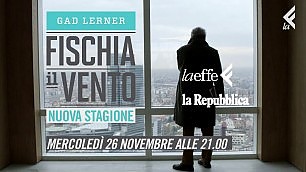 Mercoledì 26 novembre ricomincia il viaggio di Fischia il Vento