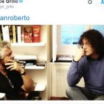 Il saluto di Beppe Grillo a Gianroberto Casaleggio