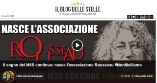 Rousseau al posto di Beppe Grillo, la svolta web di Casaleggio Jr nel nome del padre